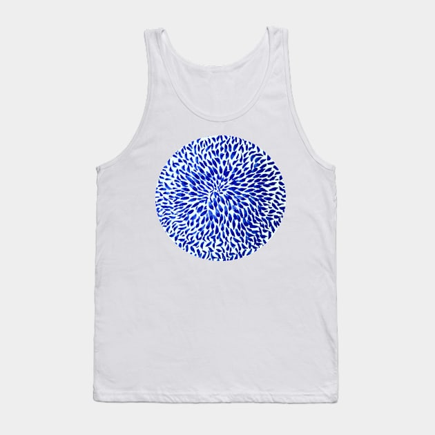 Blue Bloom 2 Tank Top by YollieBeeArt